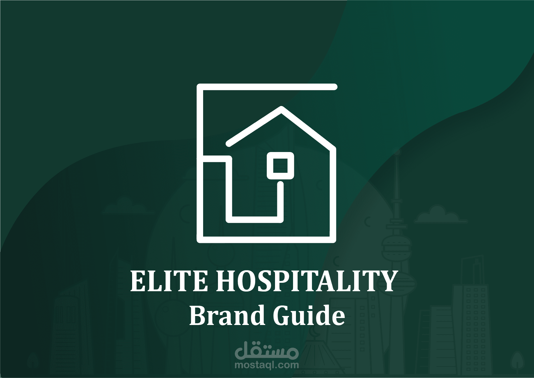 Brand guide for Hospitality brand