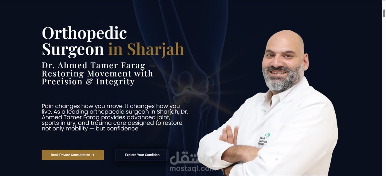 تطوير موقع ووردبريس مخصص (High-End) بأداء فائق وتصميم تفاعلي.