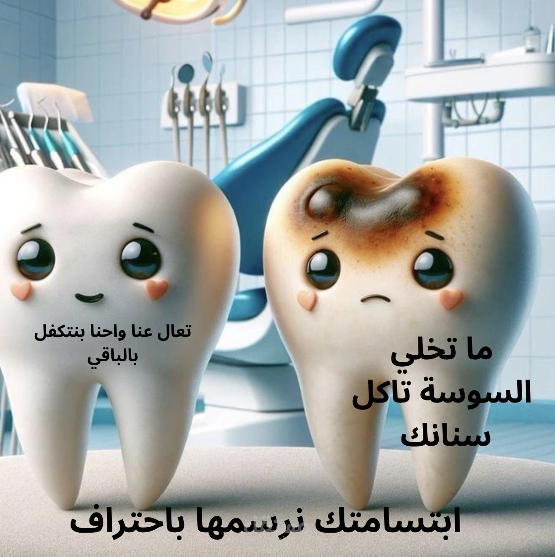 حملة إعلانية بصرية لمركز طبي متكامل
