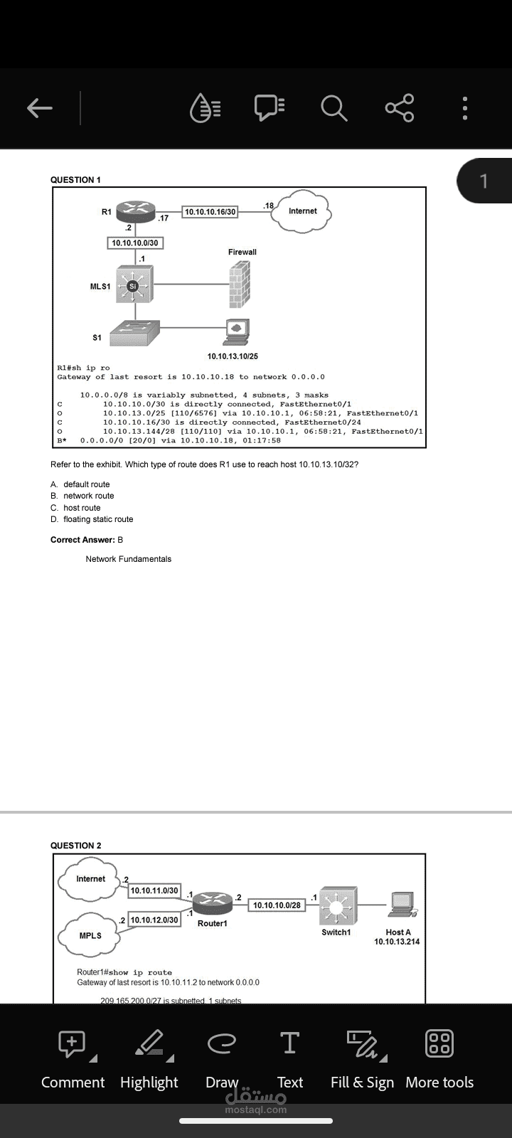 questions from CCNA 200-301 latest update 2023