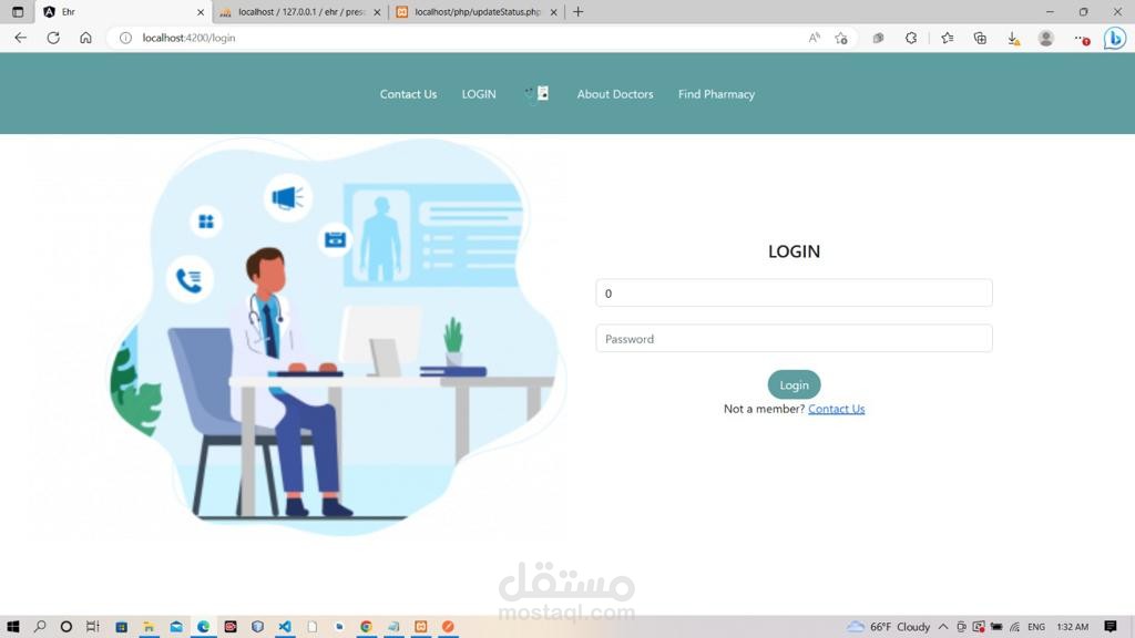 Electronic health Record (EHR)
