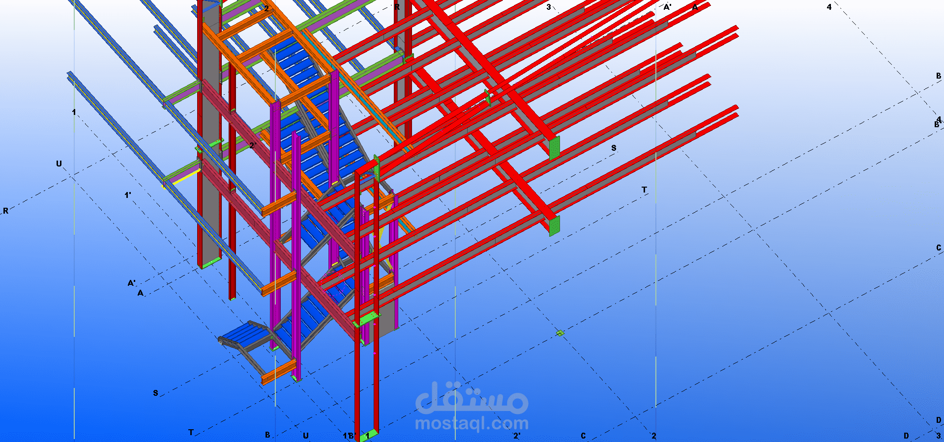 مشروع تغطية معدنية