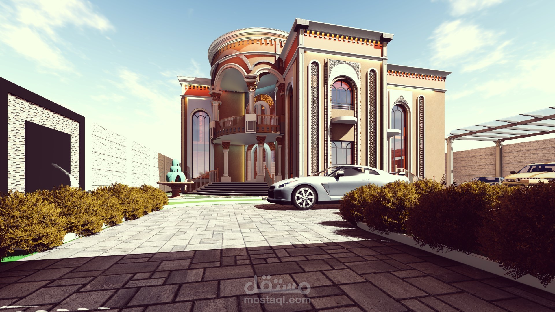 تصميم خارجي 3D