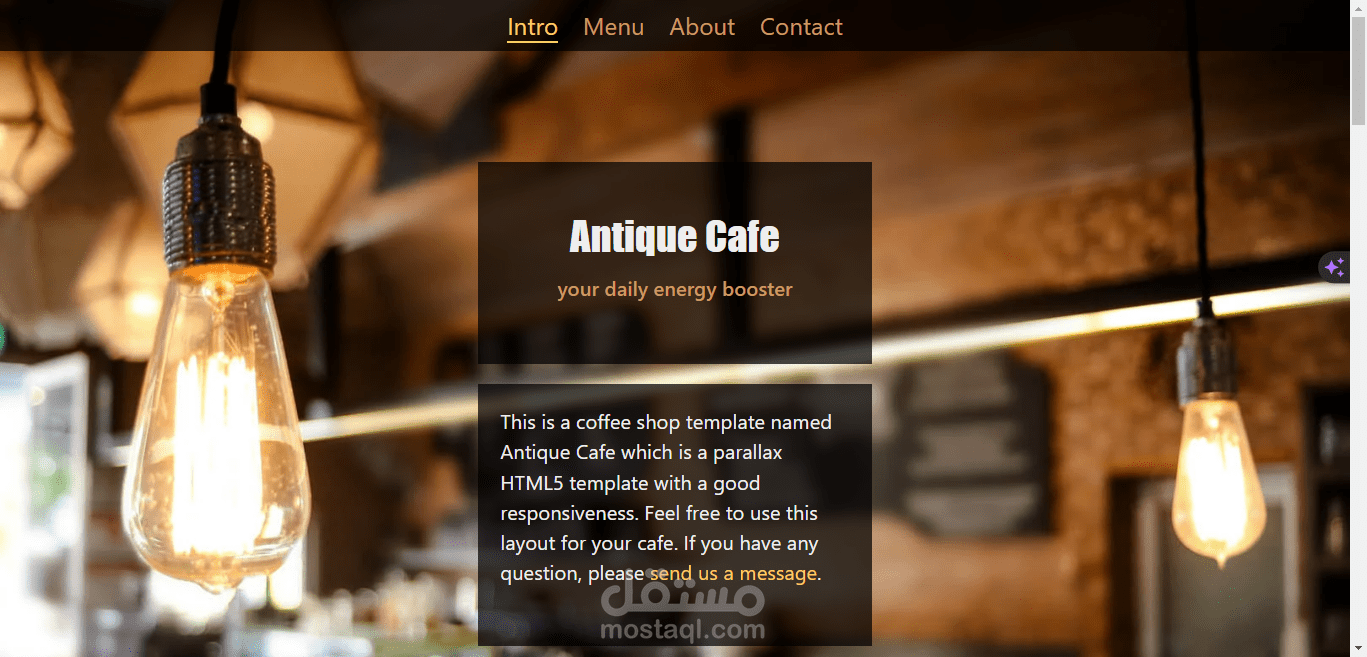 Antique coffe shope