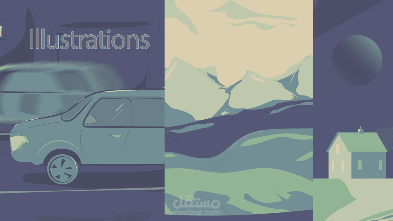 رسم خلفيات فيكتور - vector backgrounds -