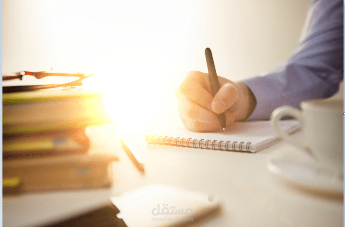 كتابة مقالات باللغة العربية