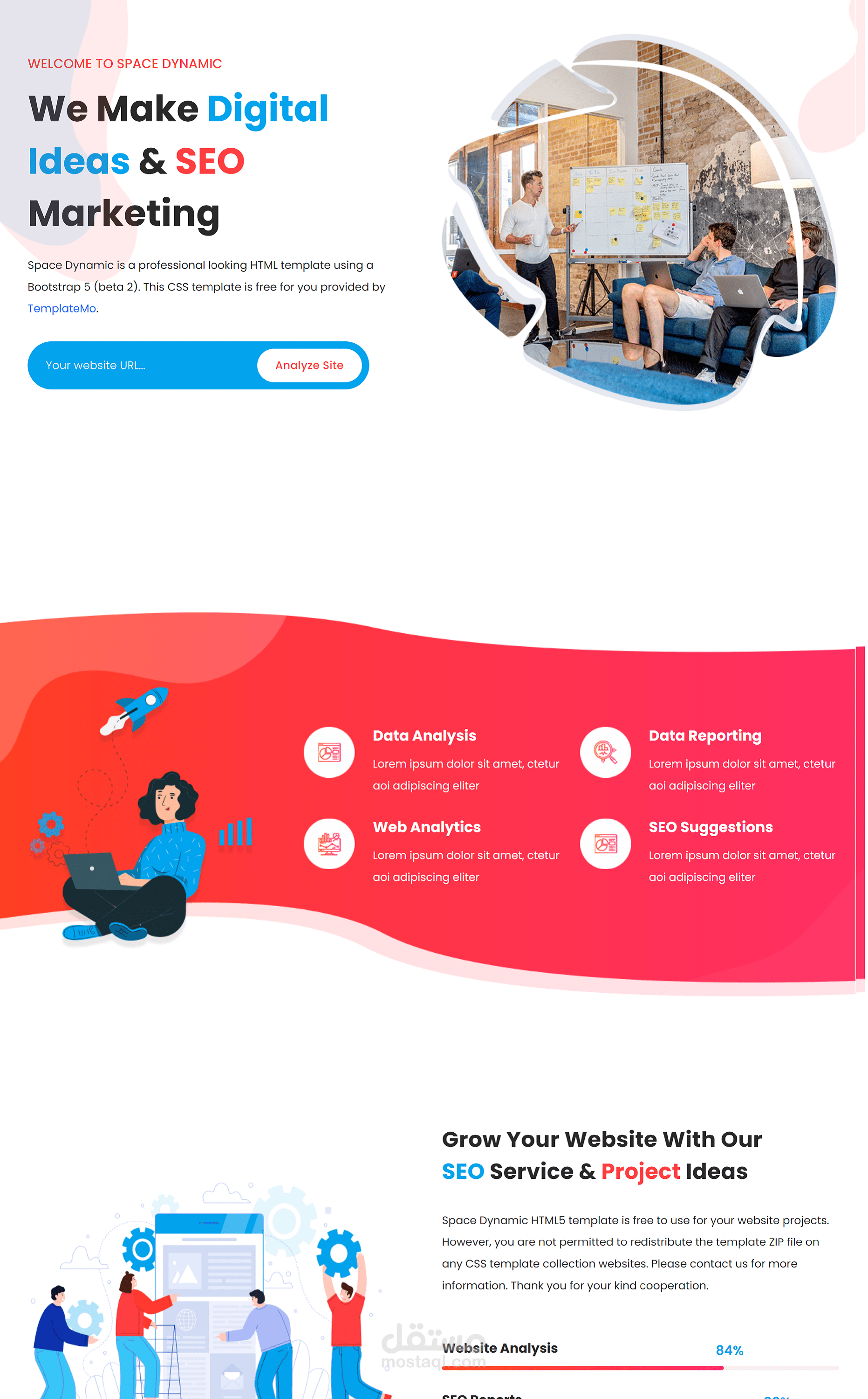 تصميم مواقع للشركات كامل