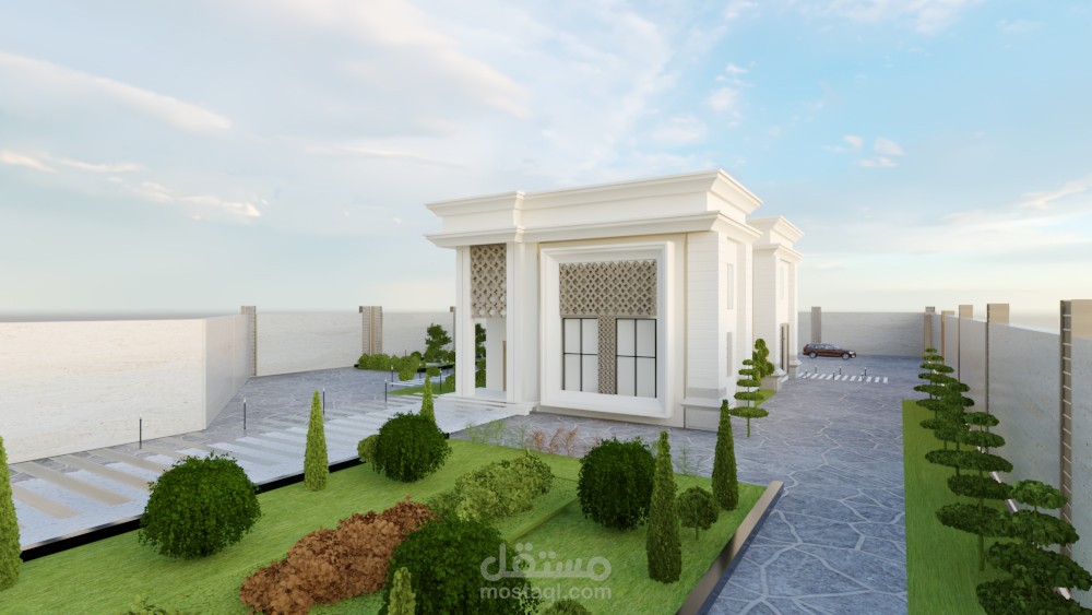 فيلا وواجهه خارجيه