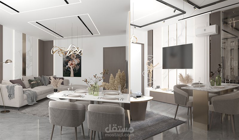 تصميم غرفه معيشه