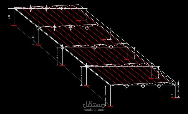 تصميم مظله معدنيه
