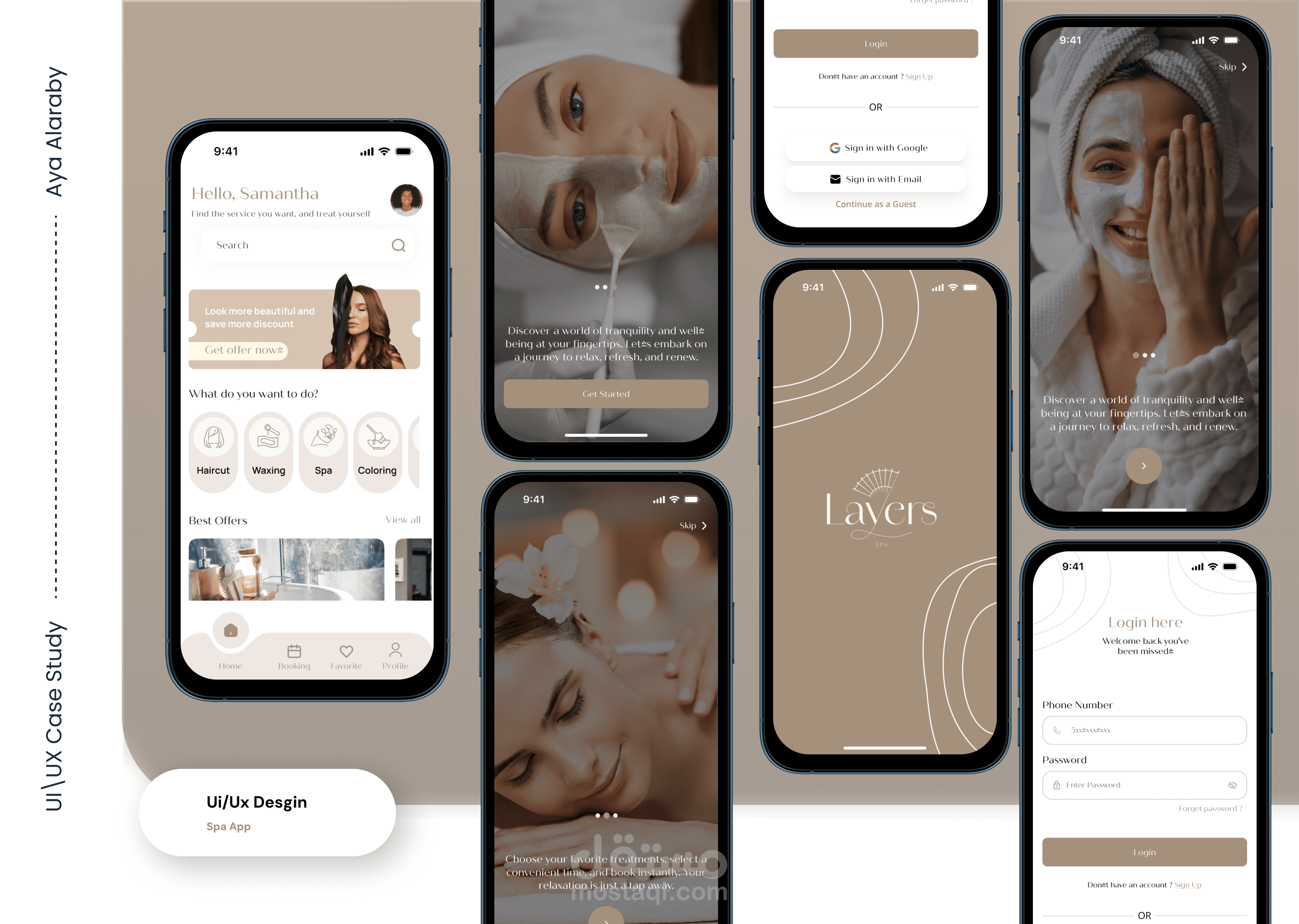 Layer – تطبيقك المتكامل لحجز خدمات التجميل والعناية الشخصية