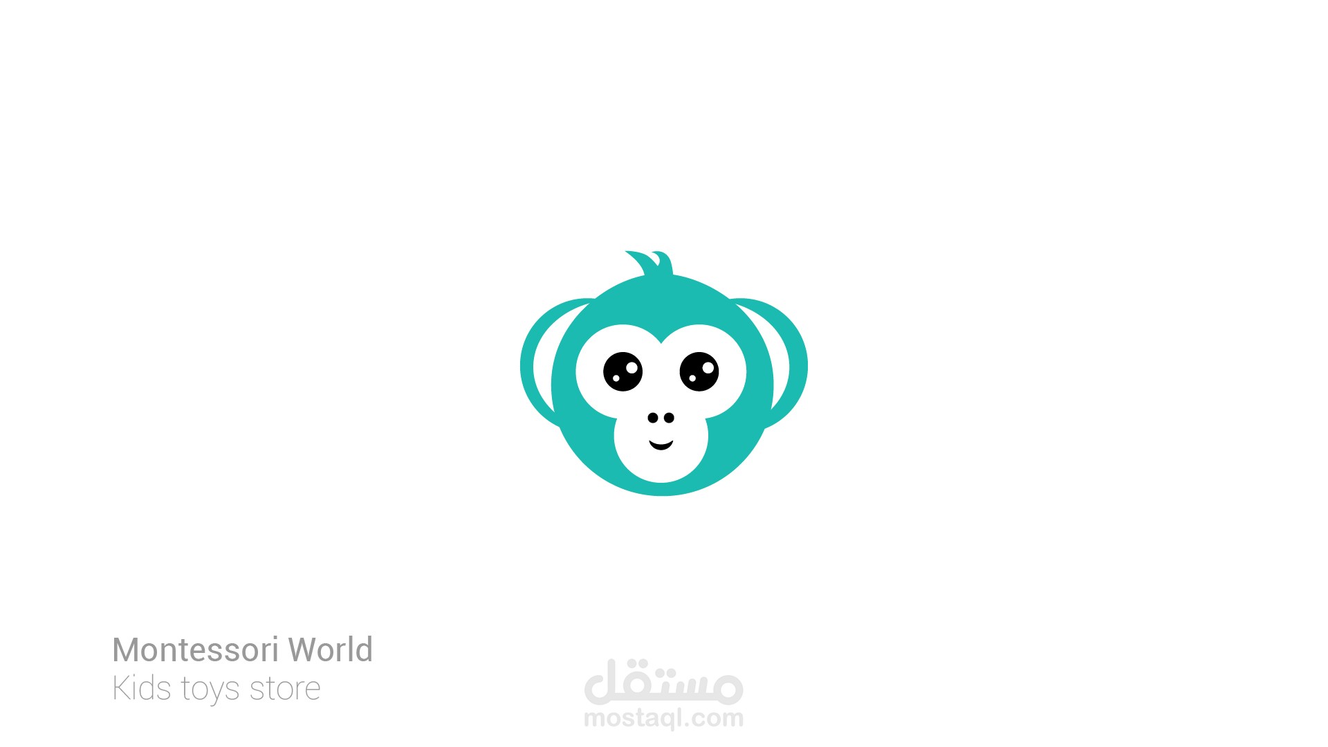 شعار تميمة لعلامة تجارية مختصة بألعاب الأطفال