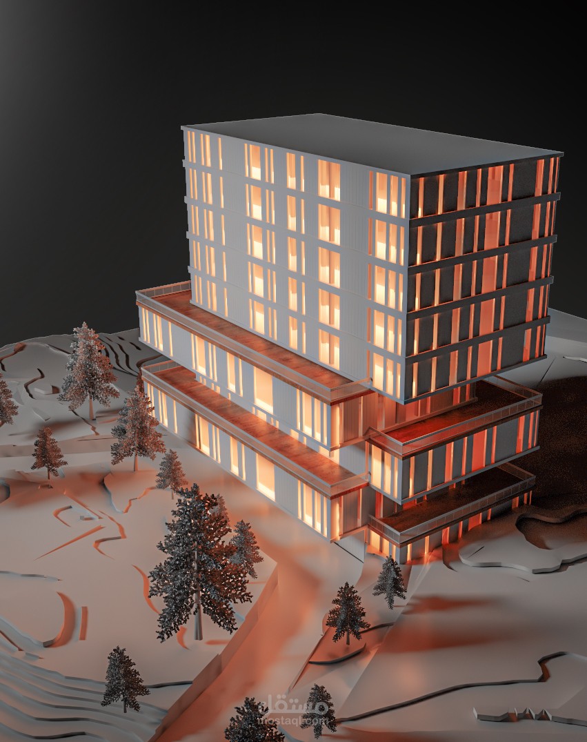 رندرة ماكيت