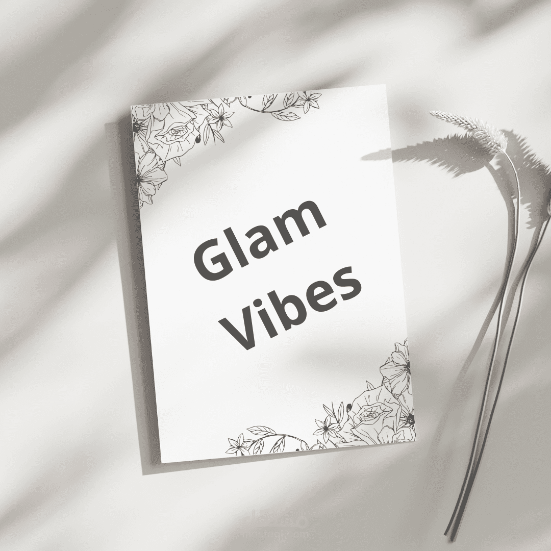 موقع إلكتروني أنيق لعلامة الأزياء والجمال Glam Vibe