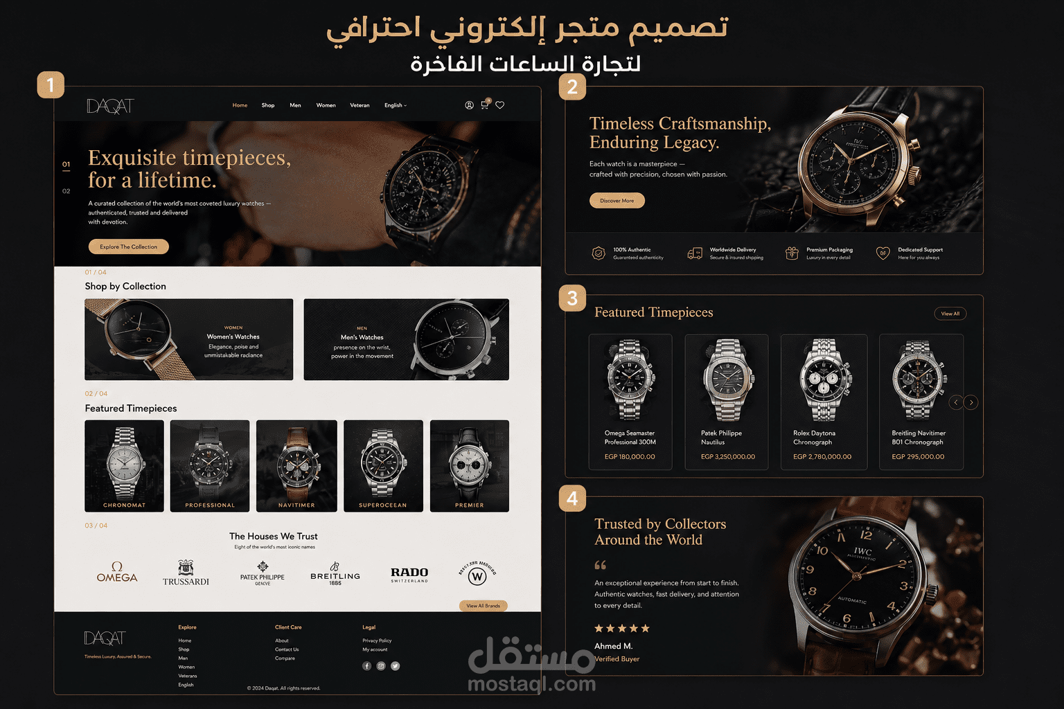 تصميم وتطوير متجر إلكتروني متكامل باستخدام WordPress وWooCommerce
