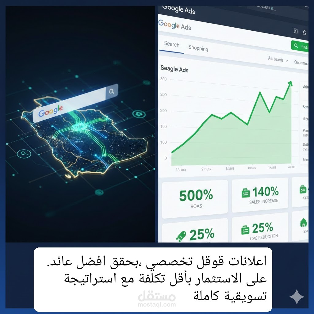 استراتيجية متكاملة لرفع مبيعات متجر سعودي عبر Google Ads
