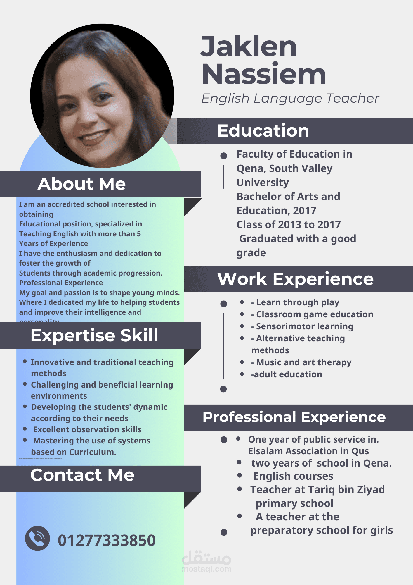 سيرة ذاتية محترفة