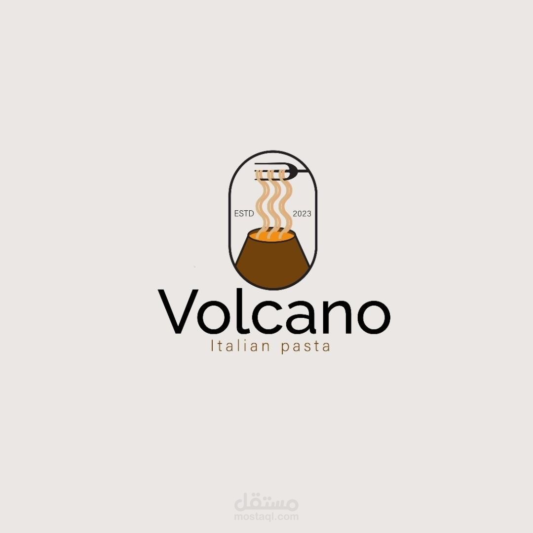 تصميم شعار volcano