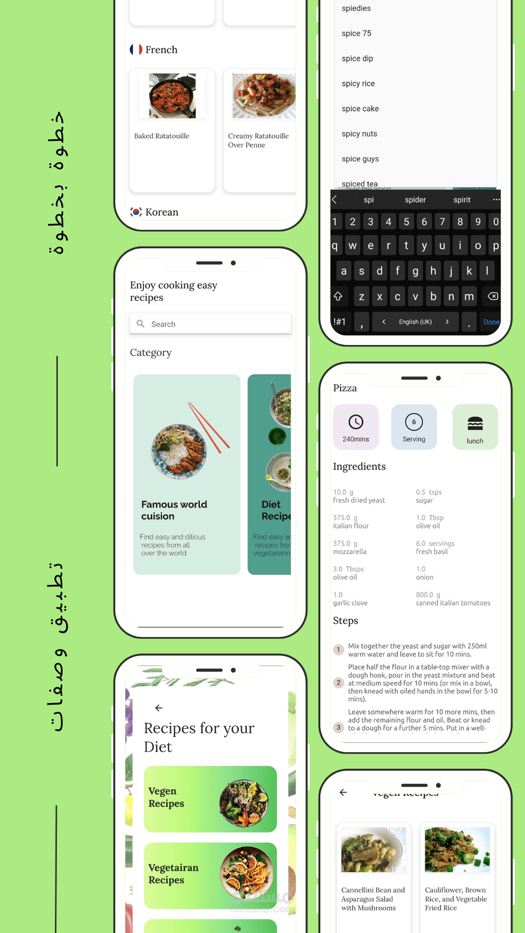 تطبيق وصفات