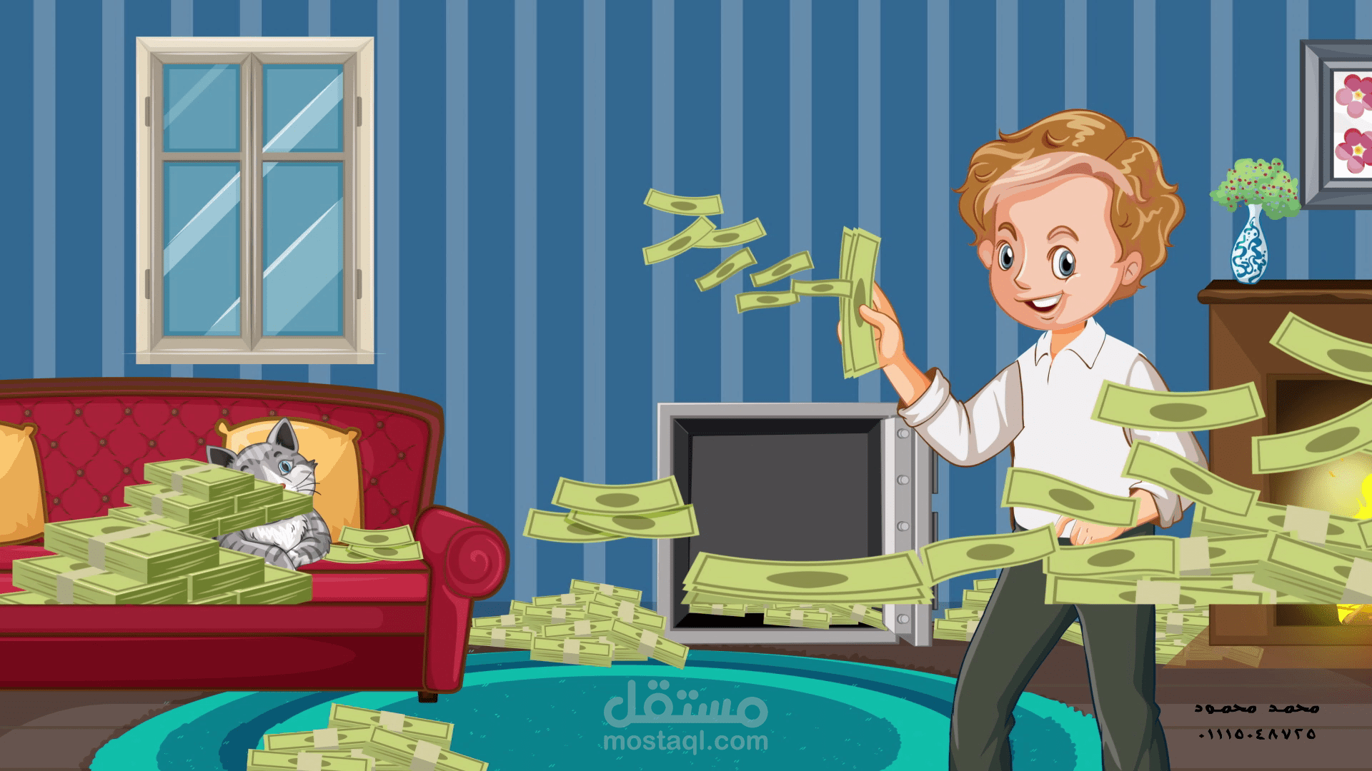 فديو موشن جرافيك تعريفي بمخاطر مرحلة الشباب