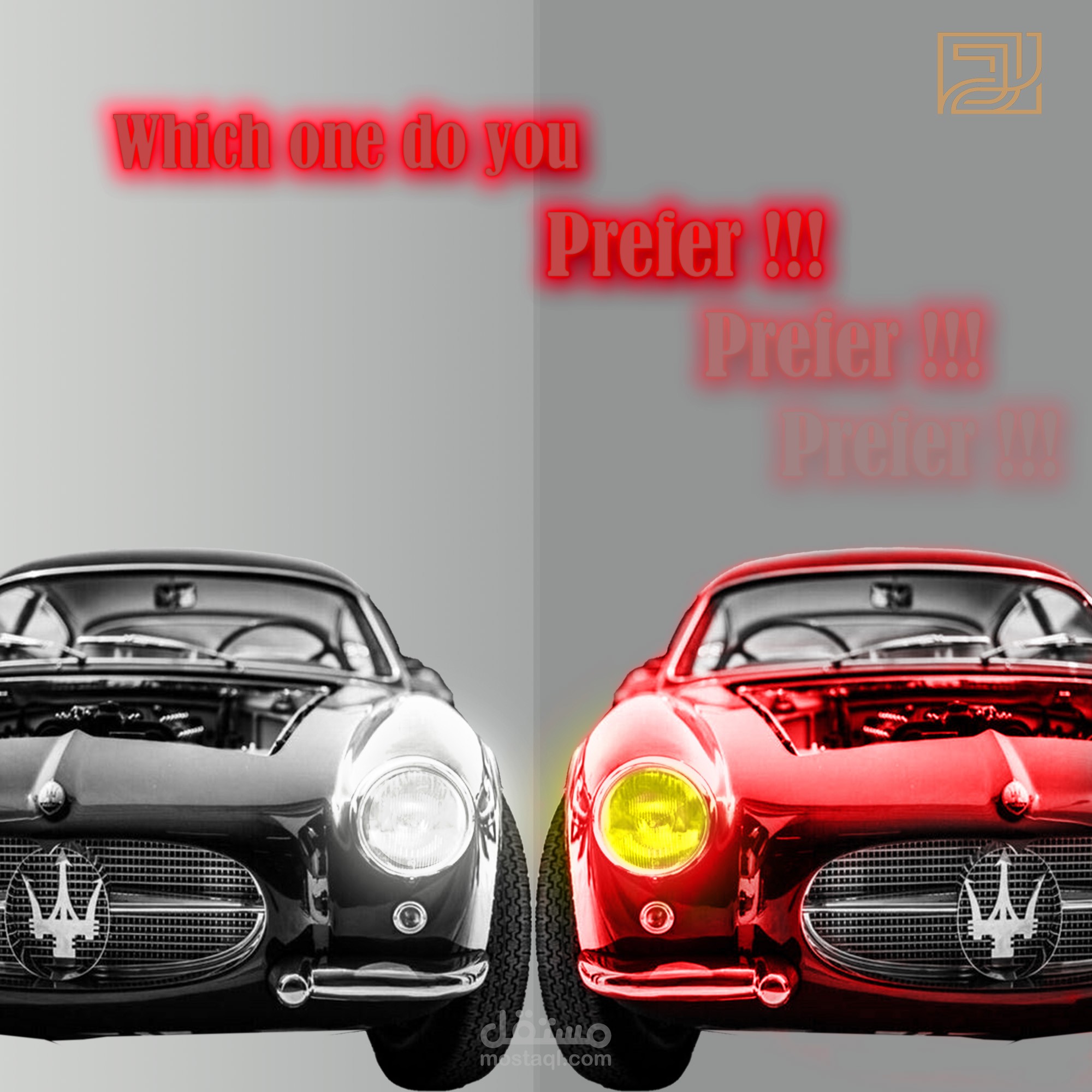 تصميم بوستر سوشل ميديا للسيارات