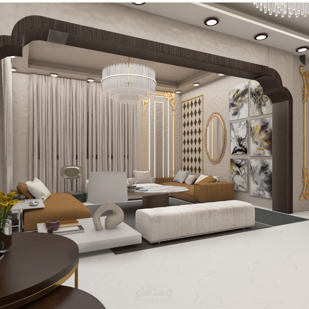 تصميم صالون في طرطوس