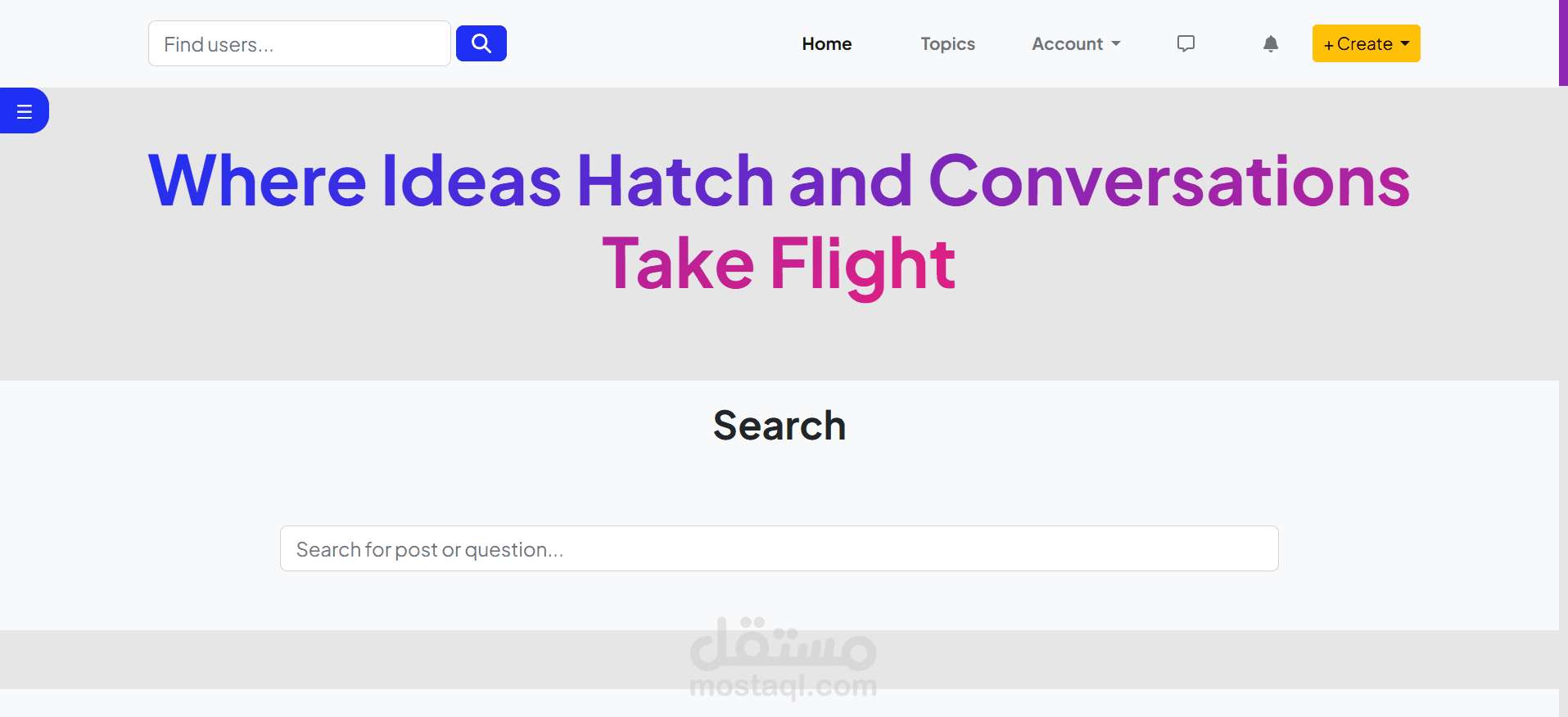 TalkNest – منصة تدوين عصرية باستخدام Laravel