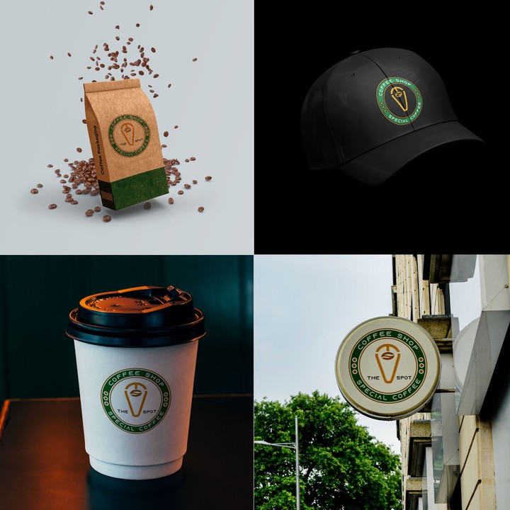 The Spot Coffee Shop Visual Identity