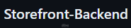 Storefront-Backend