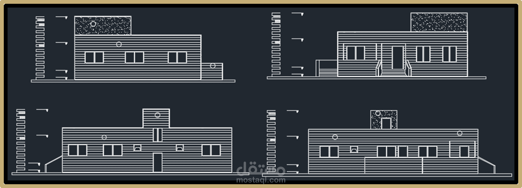 واجهات منزل مستقل