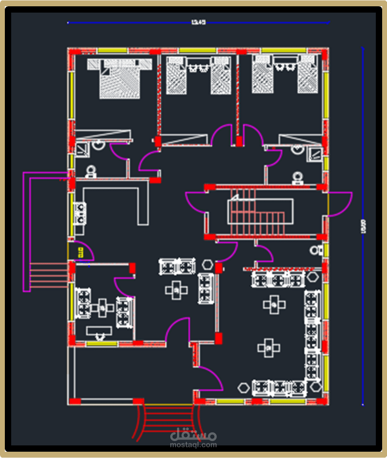 مخطط التقسيمات الداخلية