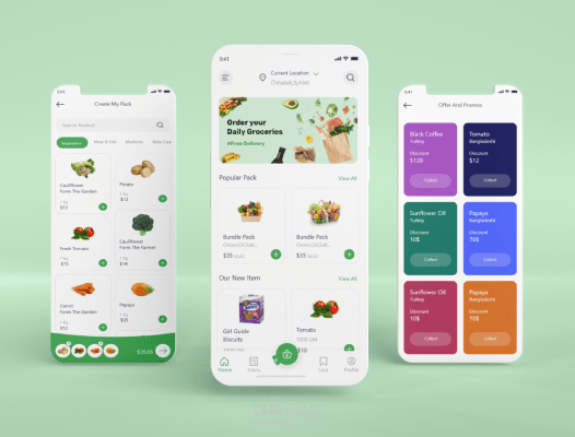 Grocery app | E-commerce