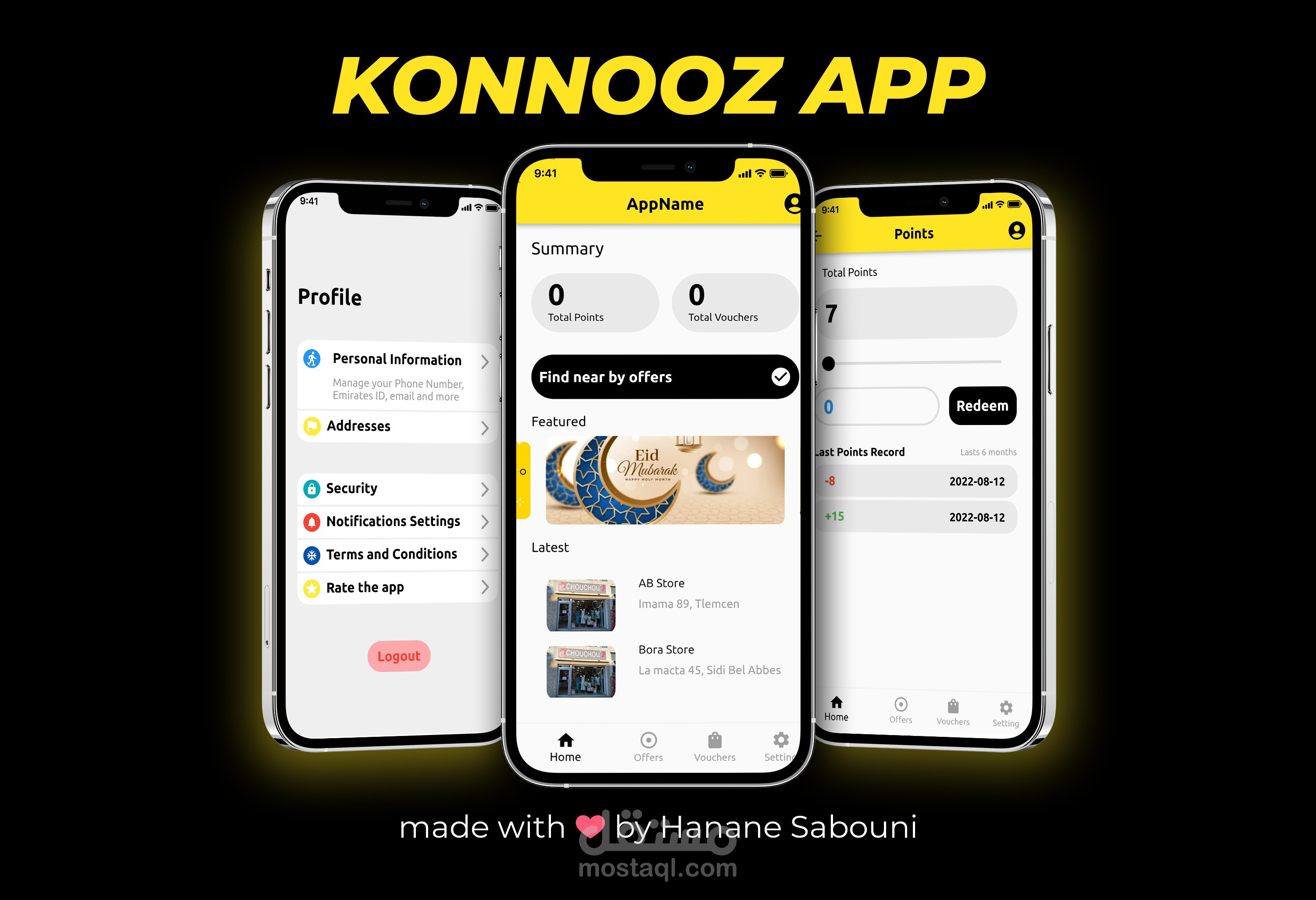 تطبيق لنشر العروض عن طريق الـ Beacons