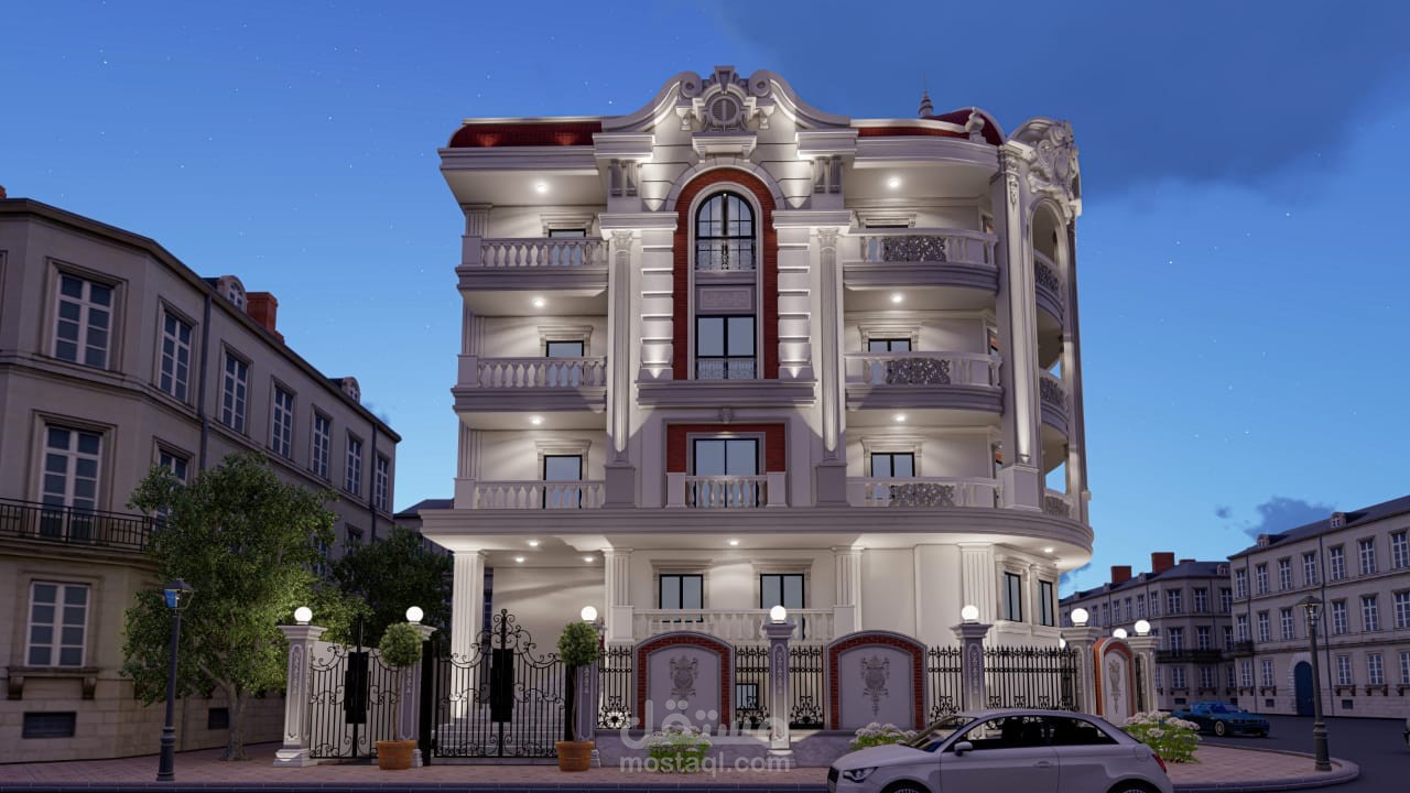 تصميم خارجي  3d max
