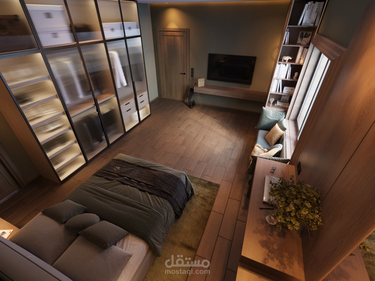 تصميم داخلي غرفة نوم بنت - Girl Bedroom Interior design