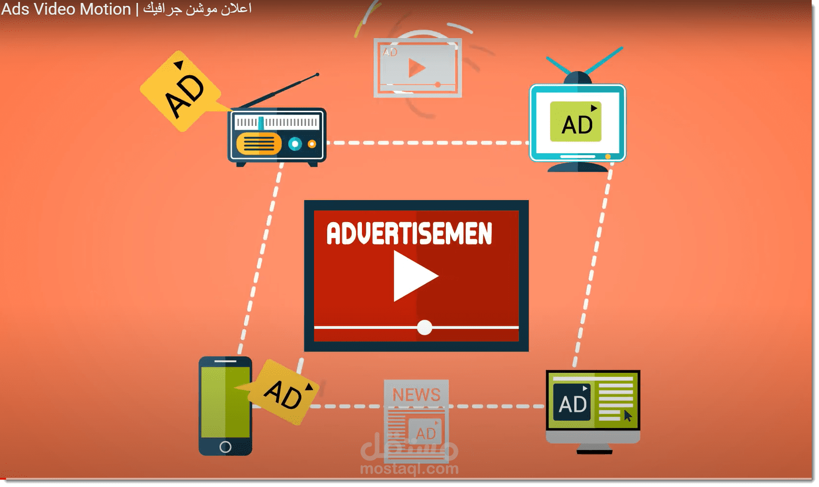 Ads Video Motion -اعلان موشن جرافيك