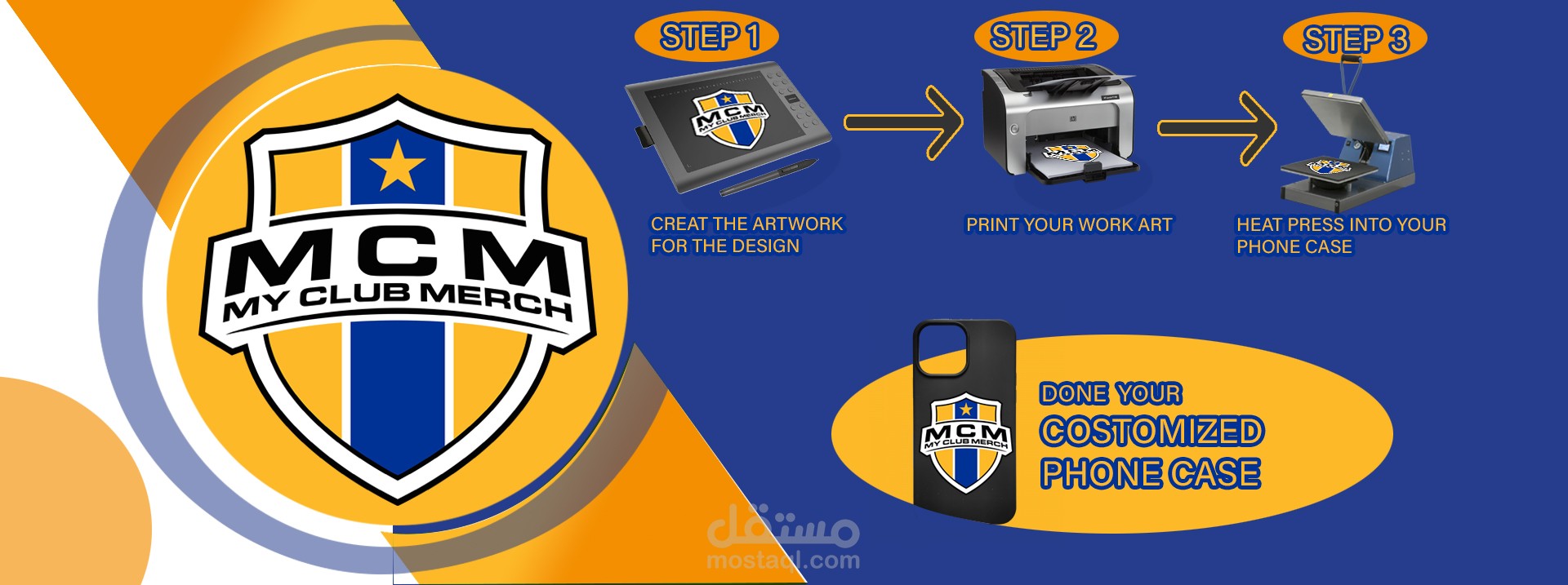 banner fo my club merch