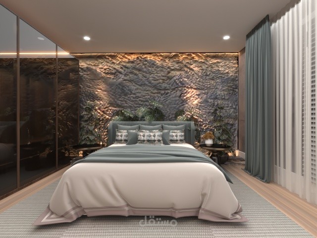 تصميم مودرن لغرفة نوم