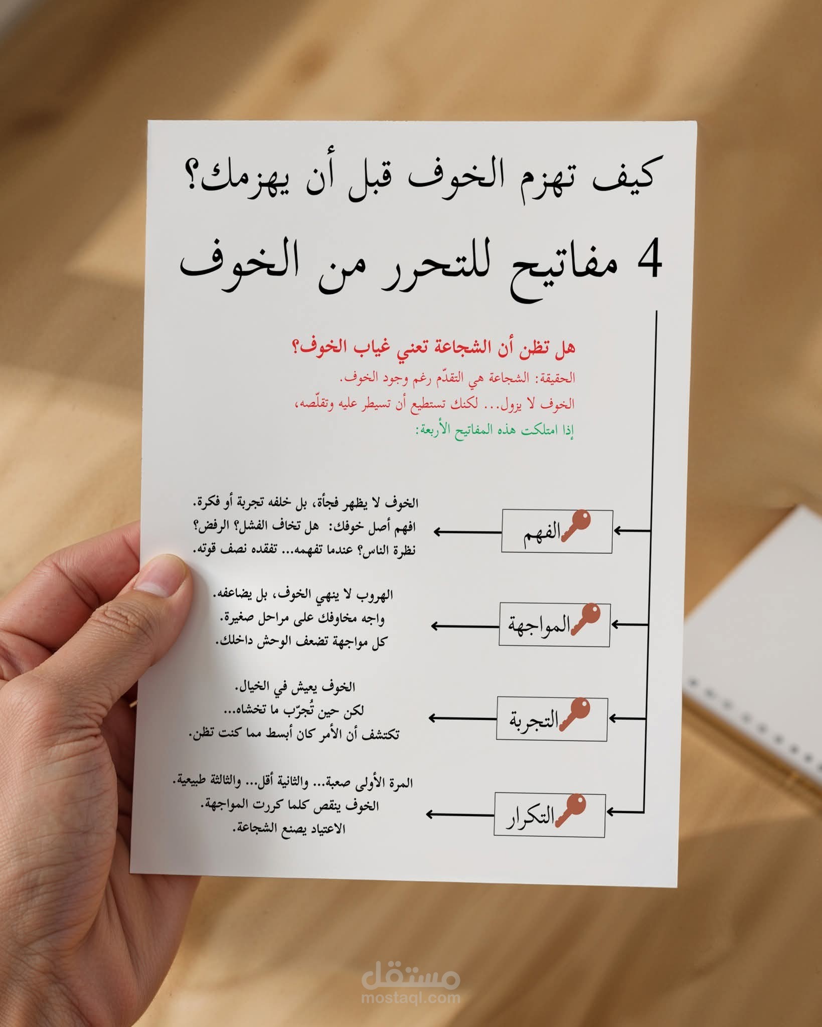 تفريغ المحتوي كتابيا