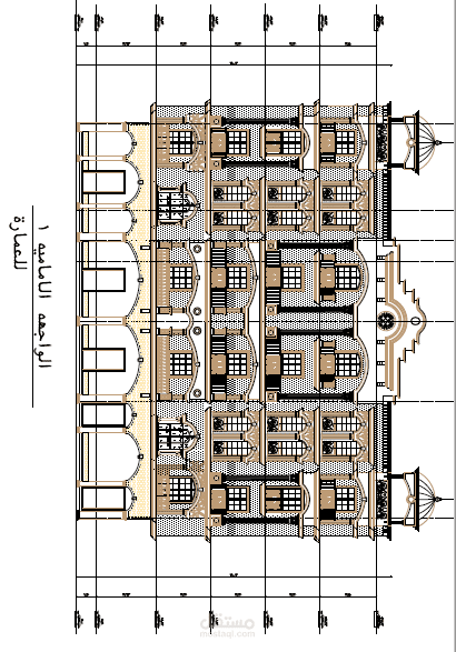 التصميم الانشائى لعمارة سكنية مسطح اكبر من 500 م2