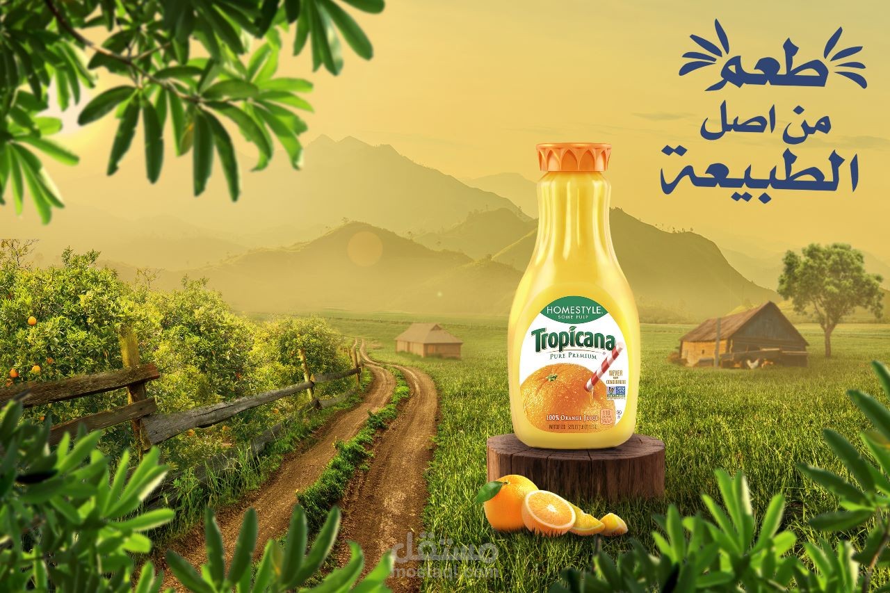 Unofficial social media design for Tropicana