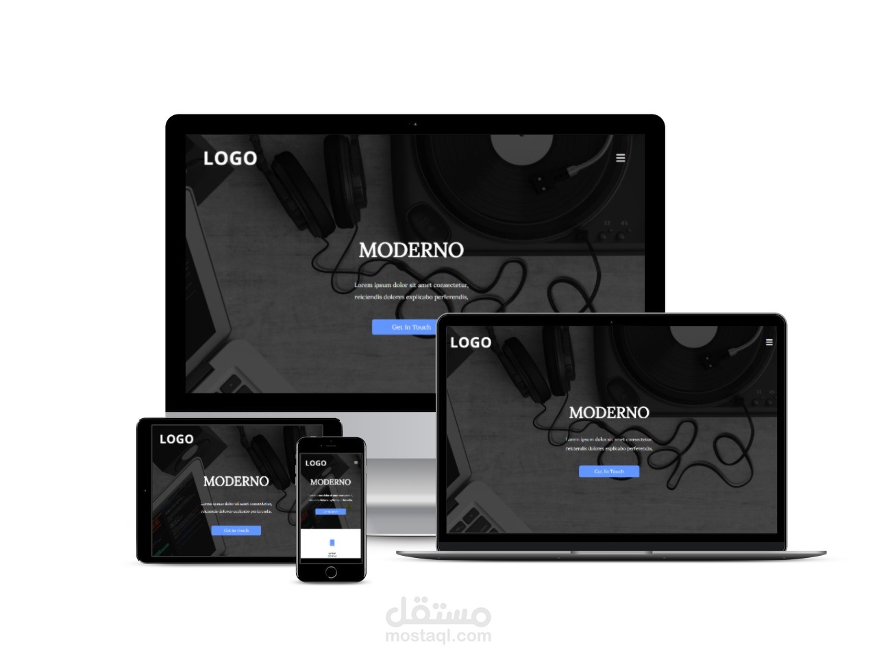 تصميم موقع باستخدام html&css