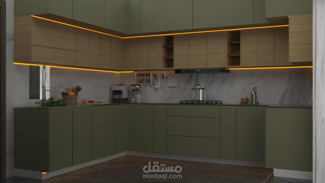 تصميم مطبخ