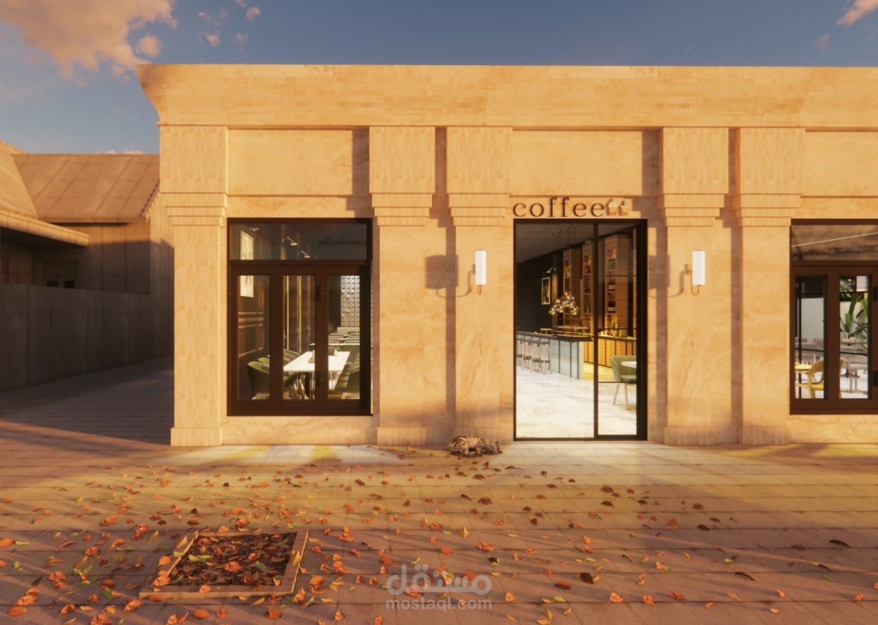 تصميم كافيه