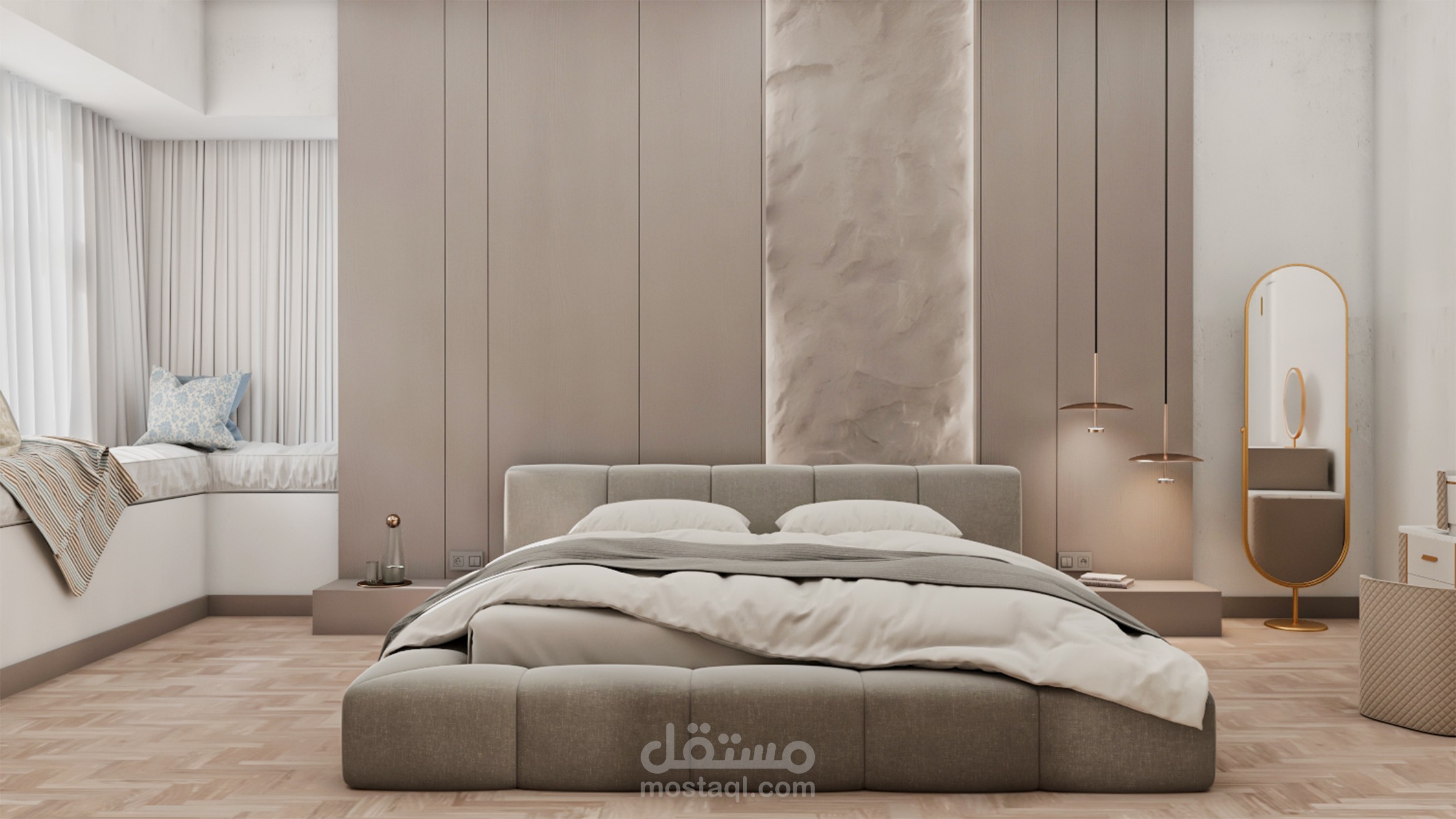 تصميم غرفة نوم لفيلا