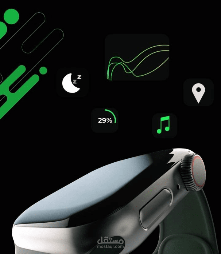 عمل فيديو ريلز احترافي لساعه smart