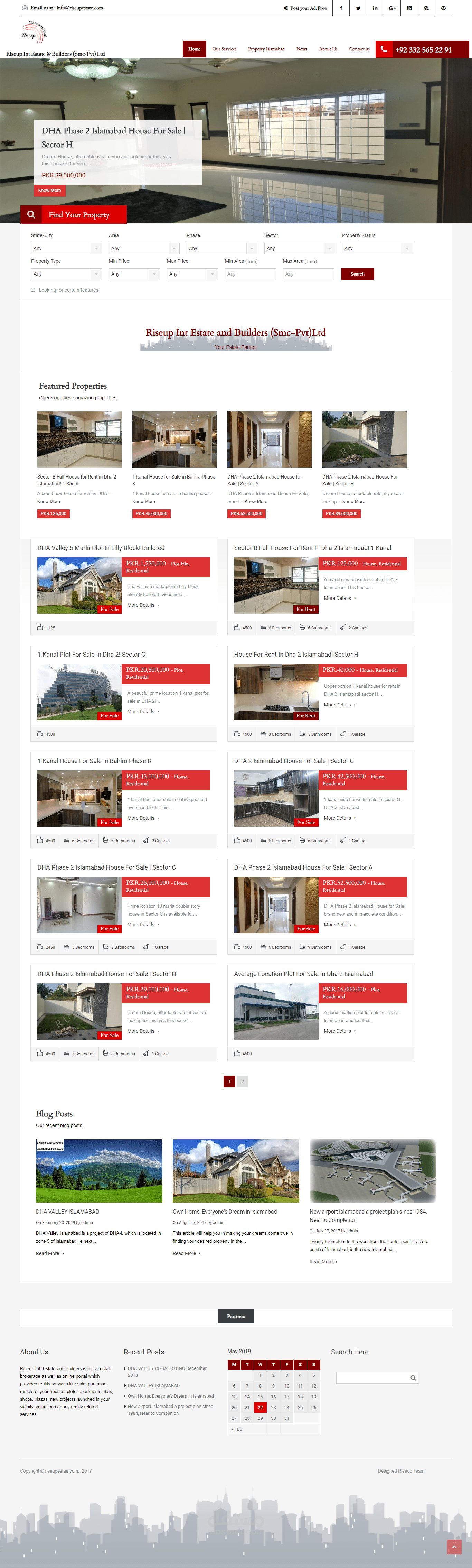 real estate site