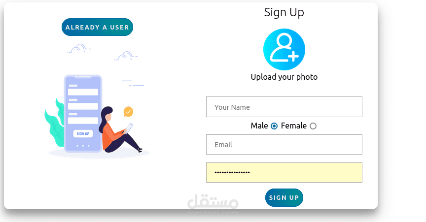 formTo signUp & login