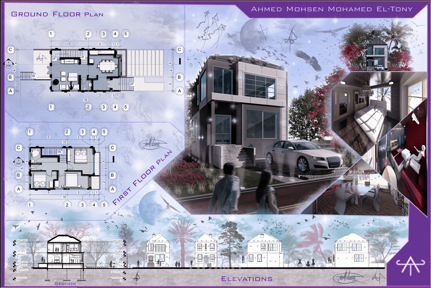 MODERN VILLA - B A N N E R