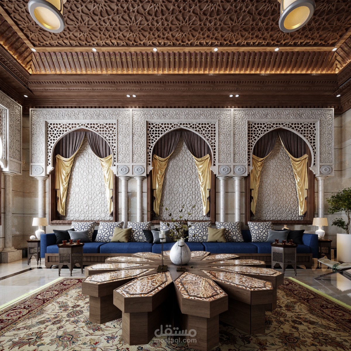 مجلس رجال على الطراز الإسلامي